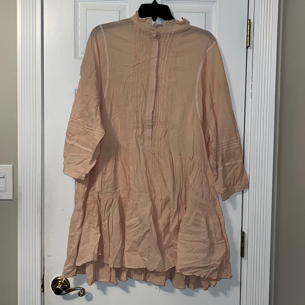Pink T-Shirt Dress
